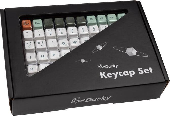 Actual product image Ducky Dino Keycap Set, PBT, Dye-Sub - MDA