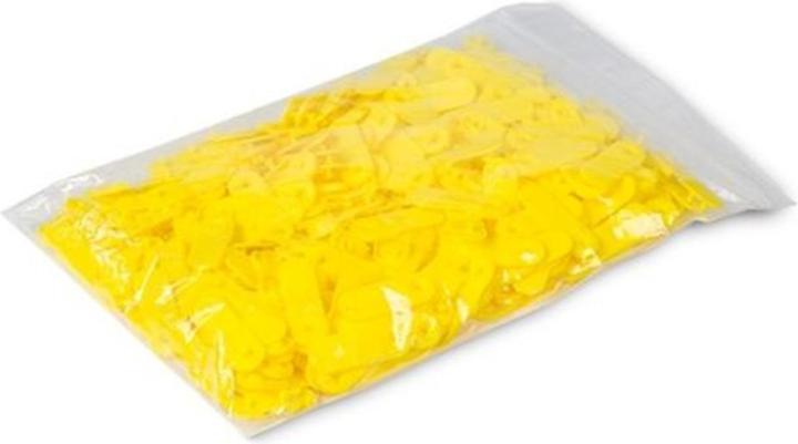 Actual product image Zebra Clip Closure Kit, yellow