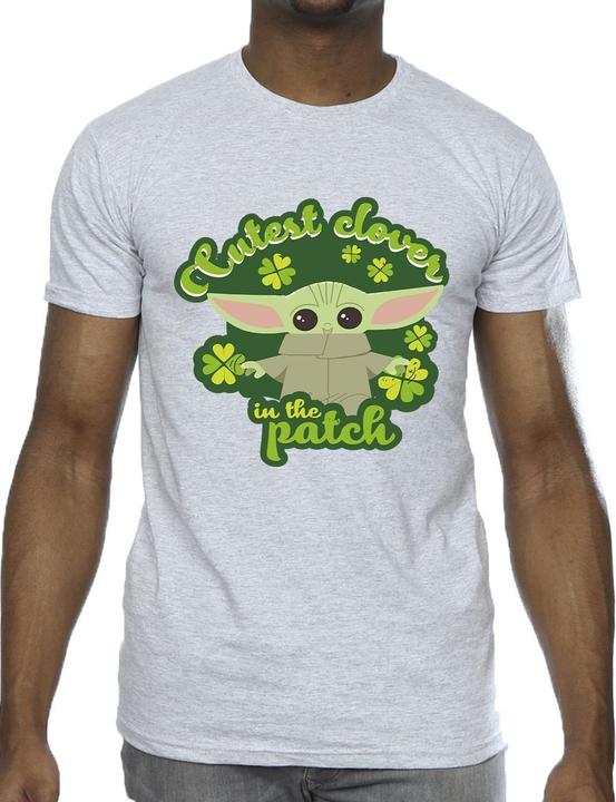 Immagine prodotto Star Wars The Mandalorian St Patrick's Day Cutest Clover Maglietta Uomo (4XL)
