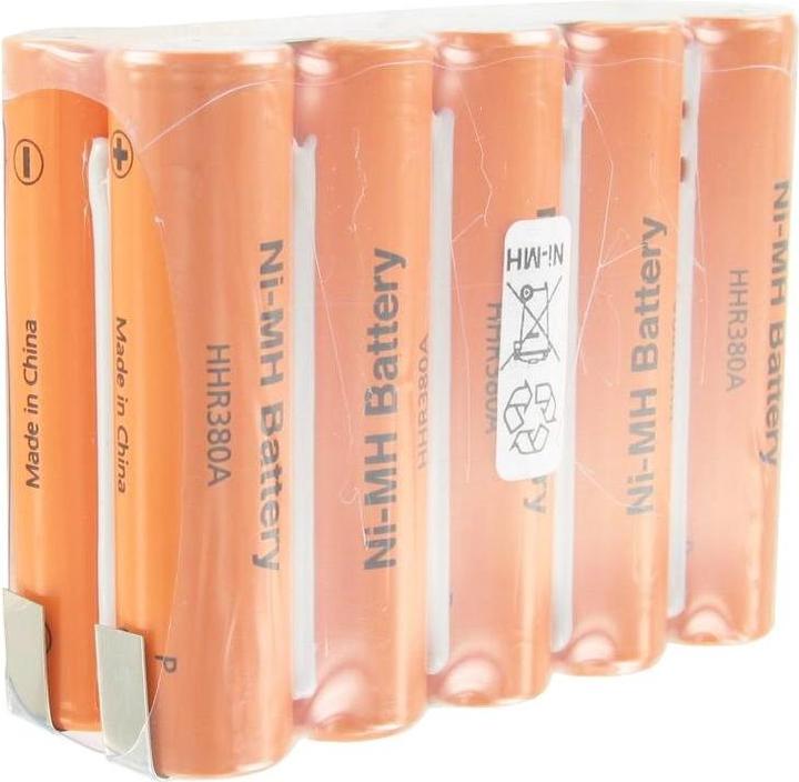 Actual product image Panasonic Akku 10/HHR380A aus 10x HHR-380A (10 pcs., 3800 mAh, Rechargeable battery)