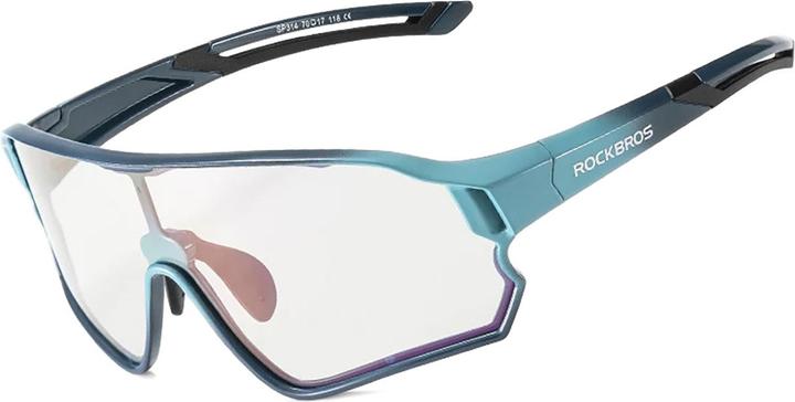 Rockbros 14110009005 polarized cycling glasses for children 8-14 years old - blue (Blau, Blau)