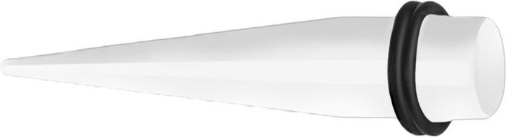 Actual product image Star Piercing Expander white (without brass, Acrylic)