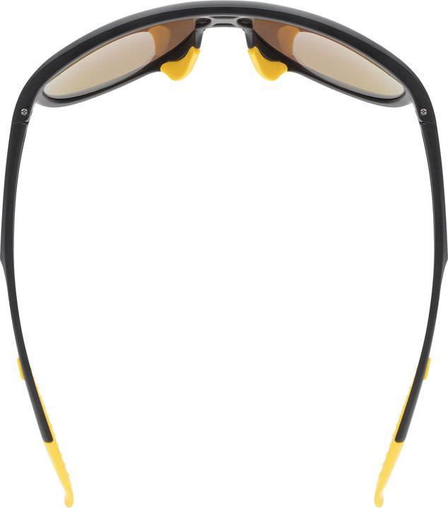 Actual product image Uvex Sports Sportstyle 515 (Matt black, Mirror Yellow)