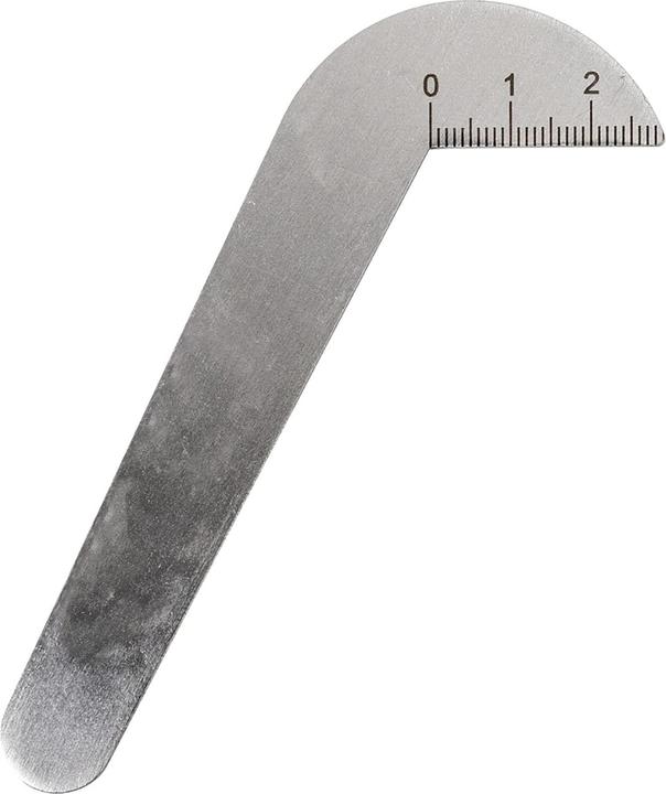 Produktbild Spiralbohrer-Schleiflehre 118 Grad - bis D50 mm