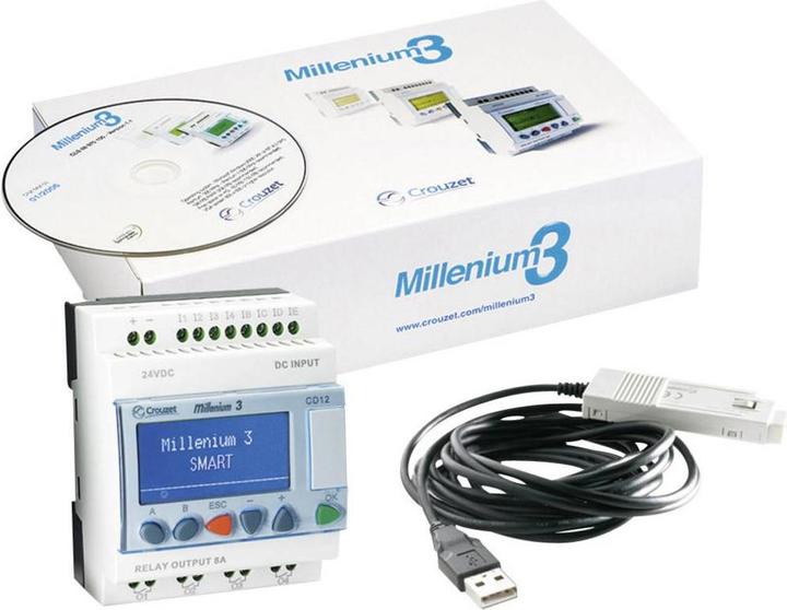 Actual product image Crouzet MILLENIUM 3 SMART STARTER KIT CD20 24V (Electronics kit)