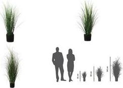 Actual product image Paperflow Grass (55 cm)
