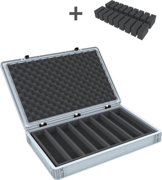 Actual product image Feldherr EB22SET - Euro container for model railways, locomotives and vehicles - 8 bars for H0 gauge - l (Plastic)