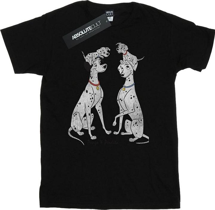 Immagine prodotto 101 Dalmatians Maglietta in cotone Pongo And Perdita Uomo (M)