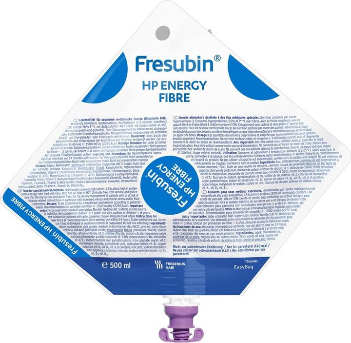 Immagine prodotto Fresubin HP Energy EasyBag (Neutro, 500 pz., 8700 g)