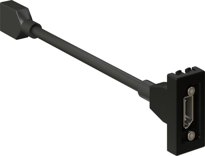 Produktbild IB Connect Multimedia-Zubehör 45x22.5 anthrazit 1x DisplayPort