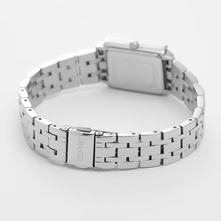 Produktbild Esprit ES ANGULAR 32.6x23MM 3H SILVE DIAL SS BR Armbanduhr