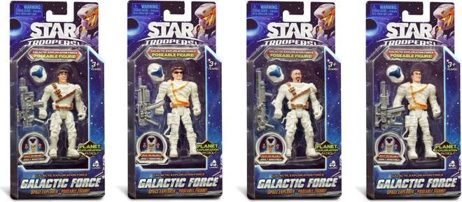 Image du produit Lanard LAN Star Troopers Galactic Force Figure, ast 4