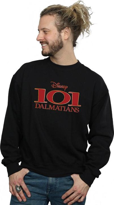 Actual product image Disney Mens 101 Dalmatians Logo Sweatshirt (XL)