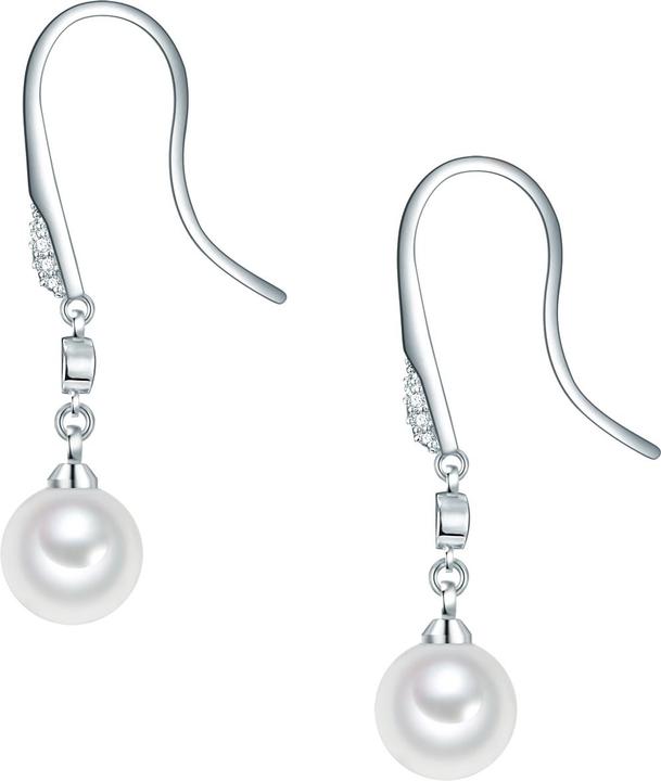 Image du produit Lulu & Jane Femmes laiton verre perle de coquille argent - 29641 (Laiton)