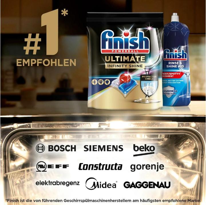 Produktbild Finish Ultimate Infinity Shine (Tabs, 80 x)