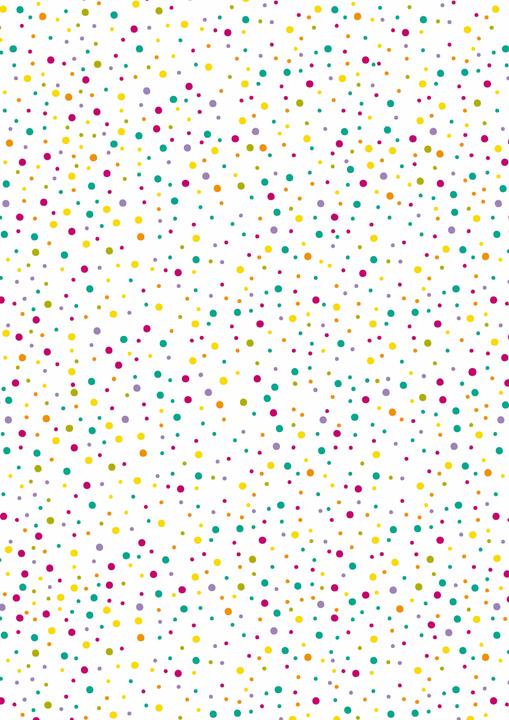 Produktbild MarpaJansen Transparentpapier "Regenbogen Punkte", 50 x 60 cm (115 g/m²)