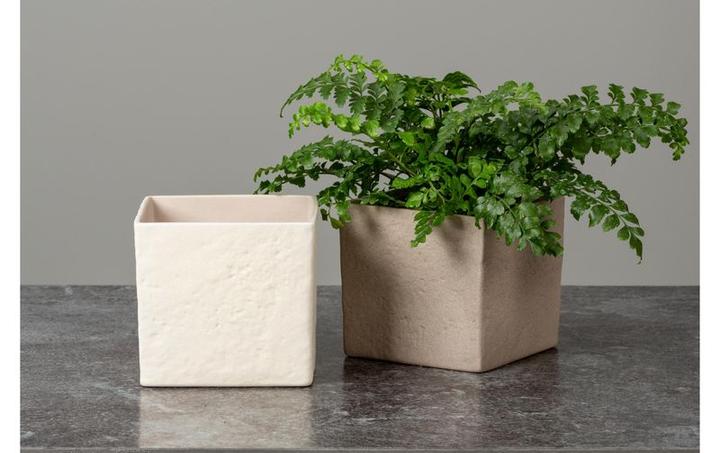 Produktbild Scheurich Blumentopf Taupe Stone 18 x 18 cm (18 cm)