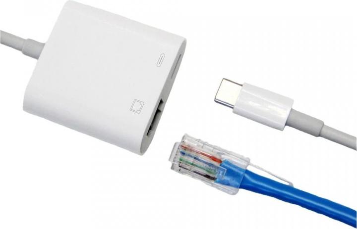 Immagine prodotto PowerGuard Adattatore con ricarica (RJ45, USB tipo C)