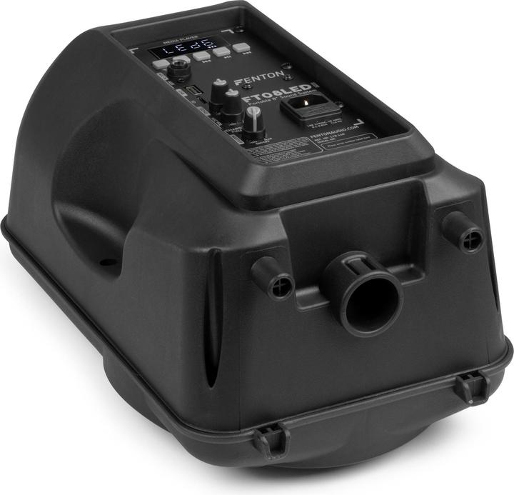 Produktbild Fenton Speaker Bluetooth - FT08LED MK2 karaoke box met LEDâ€™s, accu en microfoon - Voor (Aktiv)