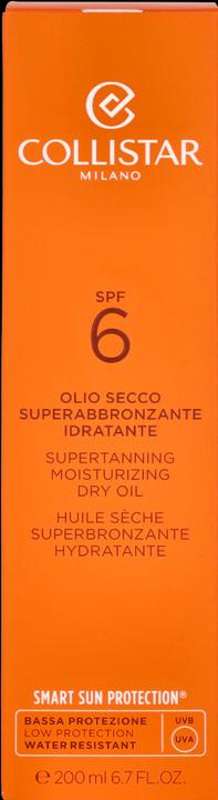 Image du produit Collistar Huile sèche Supertanning SPF 6 (Huile solaire, Jusqu'à SPF 10, 200 ml)