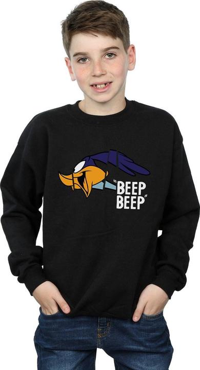 Actual product image Looney Tunes Boys Beep Beep Road Runner Cotton Sweatshirt (128)