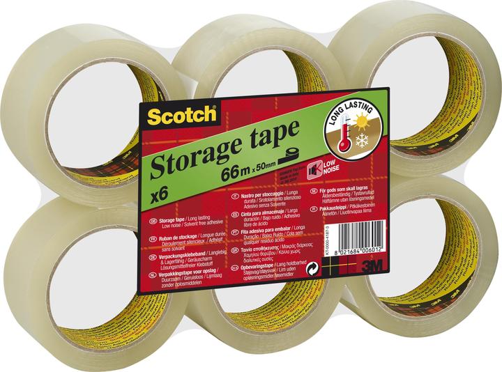 Image du produit 3M Scotch S5066F6T, ruban d'emballage (50 mm)
