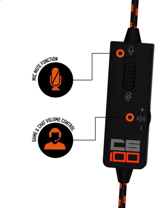 Actual product image Stealth C6-100 (Cable)