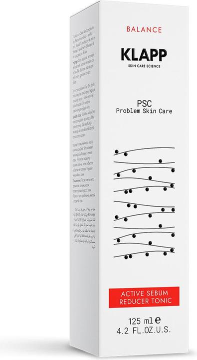 Image du produit Klapp PSC Active Sebum Reducer Tonic (Lotion tonique, 125 ml)