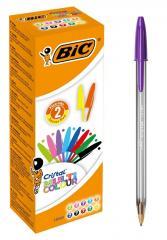 Produktbild Bic Kugelschreiber ® Cristal® Multicolor, 0,6 mm, sortiert (Mehrfarbig, 20 x)