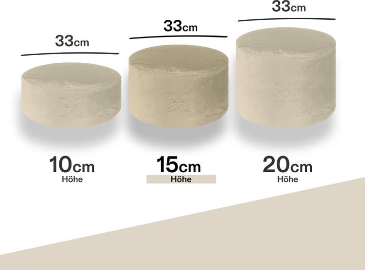 Produktbild Omnana CUSHY Meditationskissen (15 cm)
