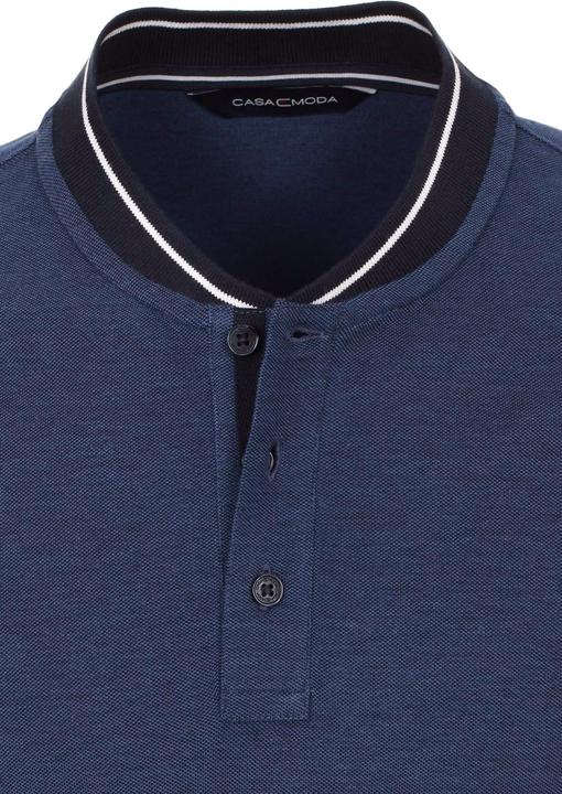 Immagine prodotto Casa Moda Polo Camicia Polo a maniche corte con colletto college e strisce a contrasto (M)