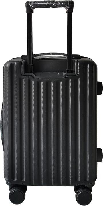 Actual product image NTK-Collection Hartschalenkoffer 4er-Set Leandra Schwarz (115 l, Hand luggage (up to 50 litres), M (50 - 90l), L (90 - 115l), XL (from 140l))