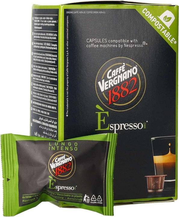 Produktbild Caffè Vergnano Espresso Lungo (10 x Port.)