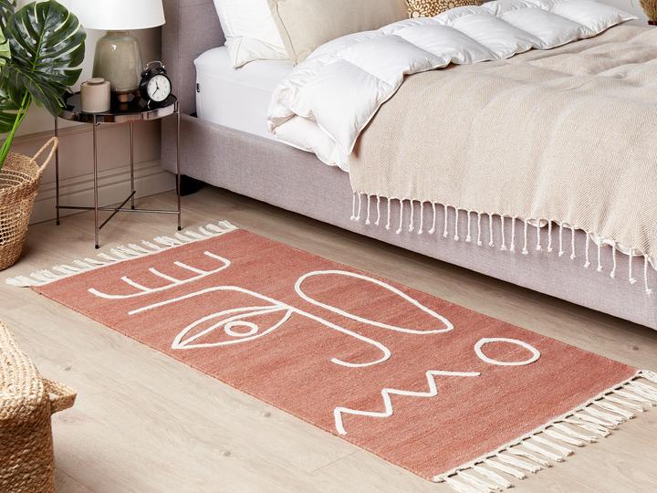 Productafbeelding Beliani Tapijt Oranje 80 x 150 cm YAVU (80 x 150 cm)