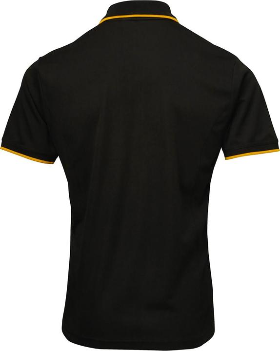 Actual product image Premier Contrast Coolchecker polo shirt (M)