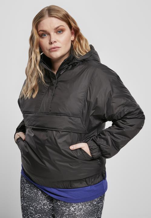 Actual product image Urban Classics Ladies Panel Padded Pull Over Jacket (5XL)
