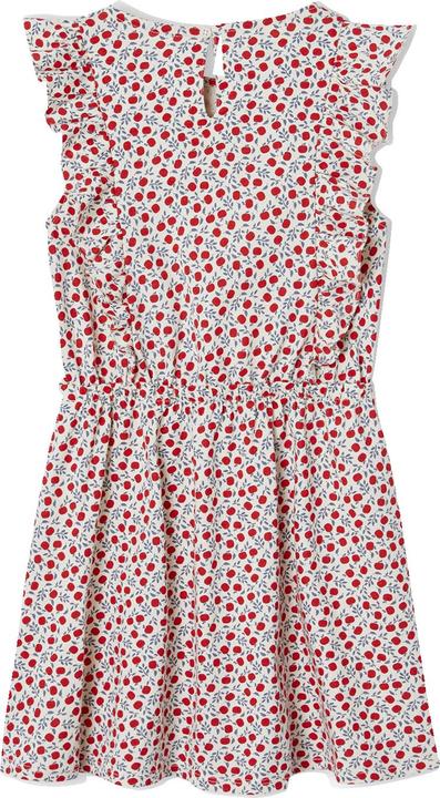 Actual product image Vertbaudet Bedrucktes Mädchen Jerseykleid mit Volantärmeln (92)