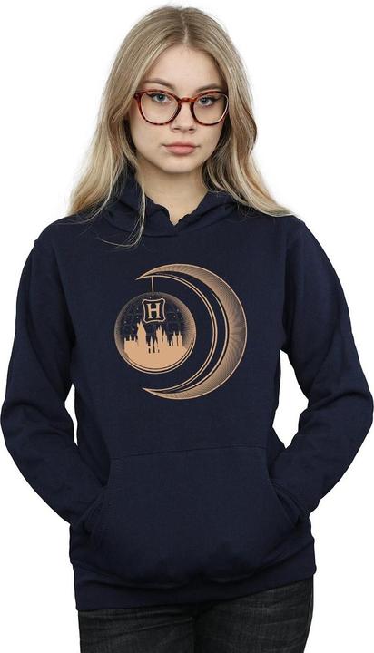Immagine prodotto Hogwarts Moon Felpa con Cappuccio Donna (XL)