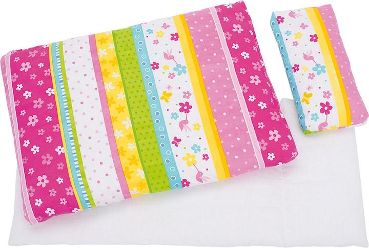 Produktbild Goki 51606 Puppenbettwäsche