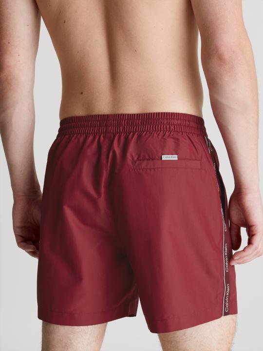 Actual product image Calvin Klein Medium Drawstring Heren Zwembroek - Cordovan - Maat S (S)