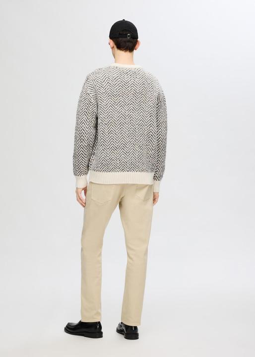 Produktbild Selected Homme Fischgrätmuster Pullover (M)