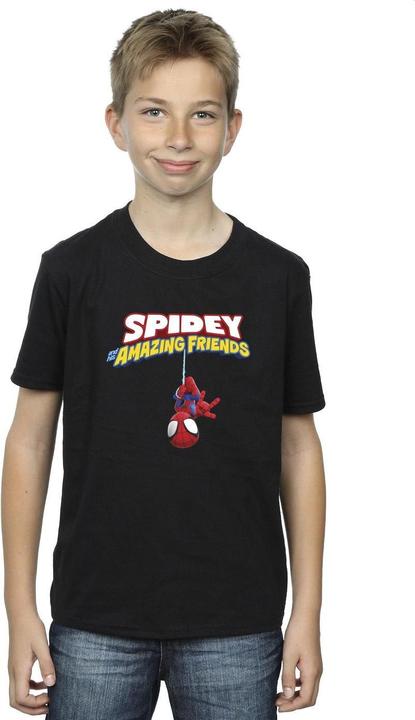 Immagine prodotto Spider-Man Hanging Upside Down Maglietta Ragazzi (104)