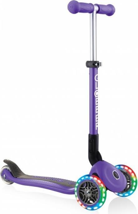 Produktbild Globber Scooter Junior Foldable Fantasy Lights, Lila, 437-103