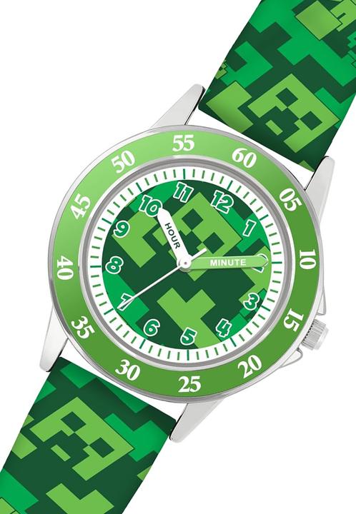 Immagine prodotto Disney Minecraft Creeper (Orologio da polso analogico, 33 mm)