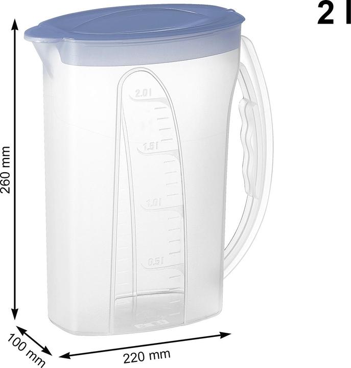 Immagine prodotto Rotho Caraffa da frigo Fresh 2l blu (2 l)