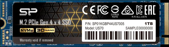 Silicon Power US70 (1000 Go, M.2 2280)