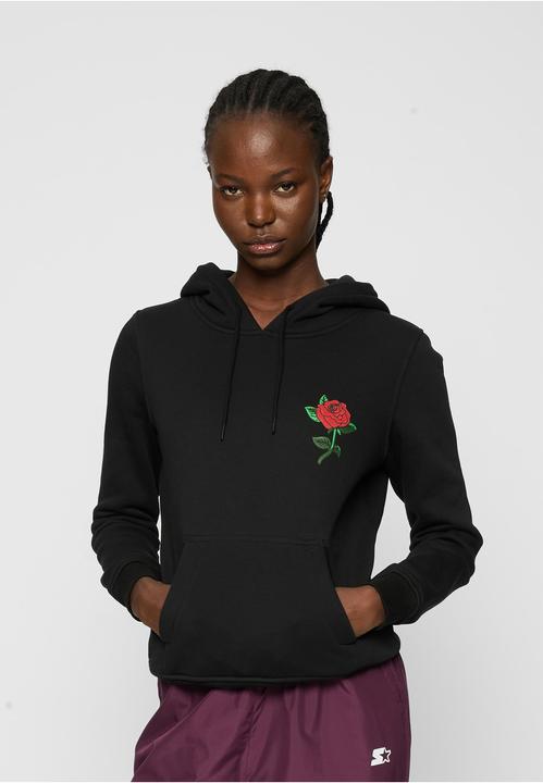 Actual product image Mister Tee MisterTee Ladies Rose Hoody - 170455 (XS)