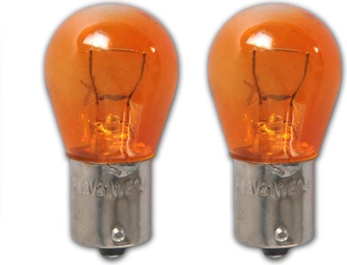 Immagine prodotto ProPlus Lampada per auto 12V 21W BA15s arancione 2 pezzi in blister