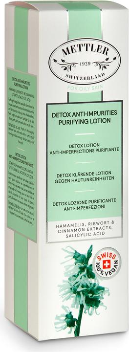 Immagine prodotto Mettler1929 Detox Clarifying Lotion contro le impurità della pelle Impurità della pelle (Lozione detergente, 200 ml)