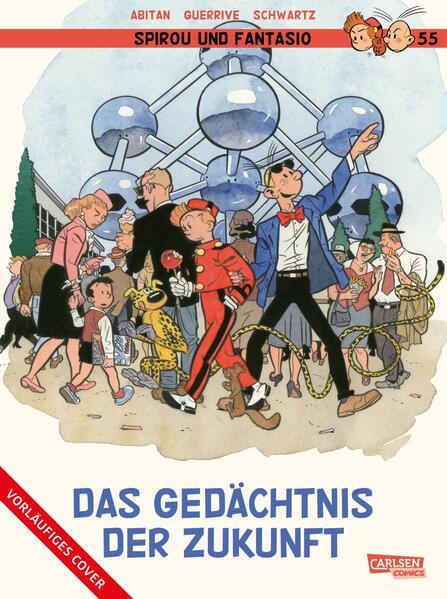 Image du produit Spirou et Fantasio 55 : La mémoire du futur (Benjamin Abitan, Sophie Guerrive, Allemand)